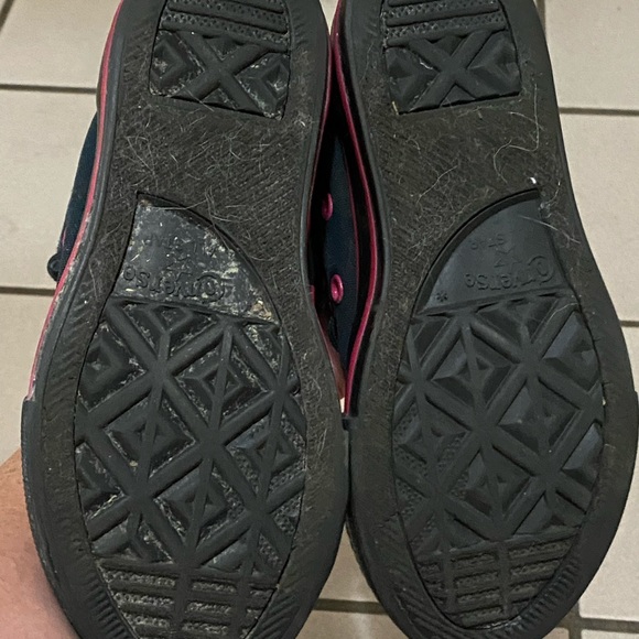 Lot of 3 pairs of little girls sneakers size 12 - Picture 3 of 7